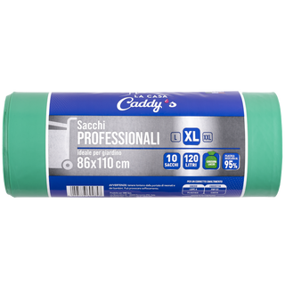 Caddy's Sacchi Xl Verde 86x110 10 Pezzi - 000696062