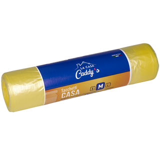 Caddy's Sacchetti M Giallo 55x65 15 Pezzi - 000696053