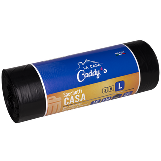 Caddy's Sacchetti L Nero 70x110 10 Pezzi - 000696055