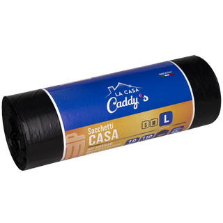 Caddy's Sacchetti L Nero 70x110 10 Pezzi - 000696055