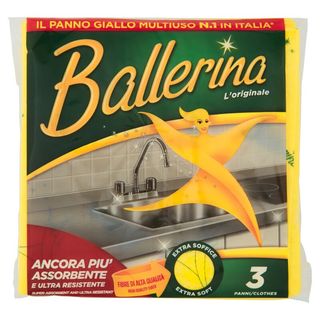 Vim Ballerina Panno Giallo 3 Pezzi - 000527080