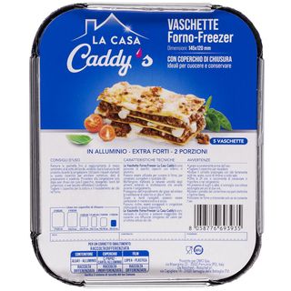 Caddy's Forno-freezer 145x120 Mm 5 Vaschette Con Coperchio - 000224105