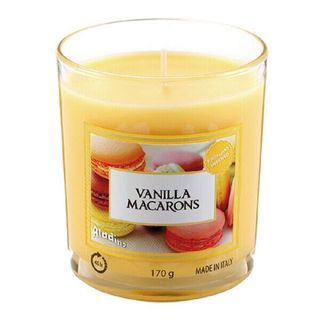 Aladino Candela In Bicchiere Di Vetro Vaniglia Macaron 45 Ore - 000069200
