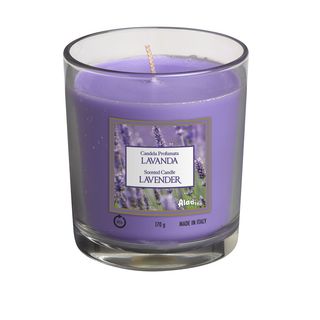 Aladino Candela Bicchiere Lavanda - 000069147