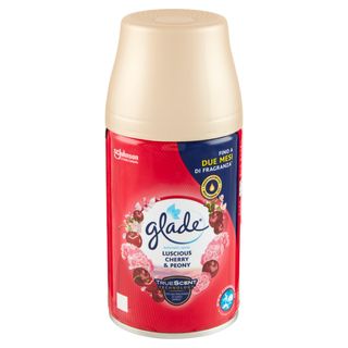 Glade Automatic Spray Ricarica, Profumatore Per Ambienti, Fragranza Luscious Cherry & Peony - 000291261