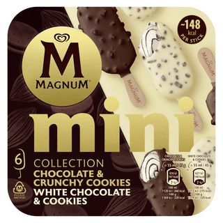 Gelado Mini Cookie Mania Magnum (emb. 6 x 55 ml)