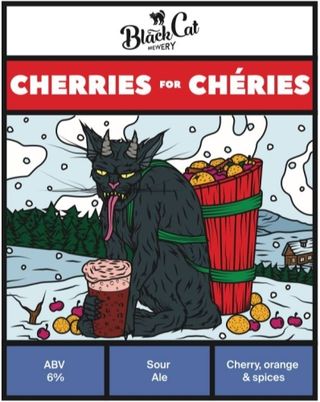 Black Cat - Cherries For Ch?ries Second Edition (Cherry Orange Spices) (Fruited Sour)