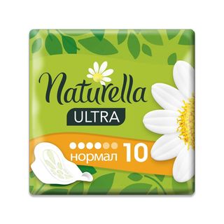 Прокладки Гигиенические Naturella Ultra Camomile Normal Single С Крылышками 10 Шт