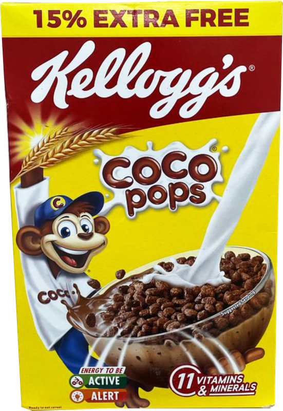 Kellogg's Coco Pops Chocolate Cereal, 360G