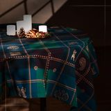 სუფრა "სანადიმო" 140X140 მწვანე