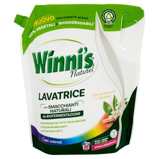 Winni's Naturel Lavatrice Capi Colorati Fiori D'arancio E Sandalo 30 Lavaggi 1,35 L - 000364652