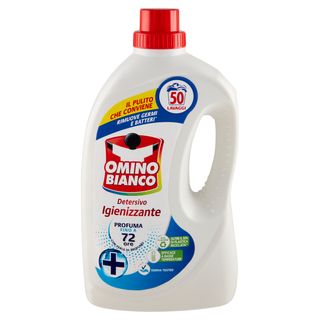 Omino Bianco Detersivo Lavatrice Liquido Igienizzante 50 Lavaggi 2000 Ml - 000364666