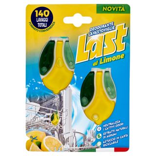 Last Deodorante Lavastoviglie Al Limone 2 Pezzi - 000360094