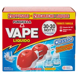 Vape 2 Elettroemanatori Liquido Classic + 2 Ricariche Da 18 Ml - 000427084