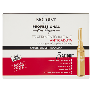 Biopoint Professional Hair Program Trattamento In Fiale Anticaduta 10 Pezzi - 000039894