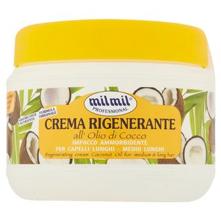 Mil Mil Crema Rigenerante Capelli All'olio Di Cocco 500ml - 000448265