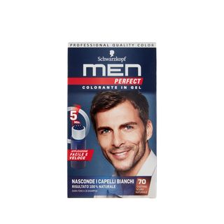Men Perfect Colorante In Gel Castano Scuro Naturale N.70 - 000221406