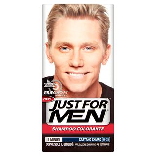 Just For Men Shampoo Colorante Castano Chiaro H-25 - 000221671