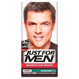 Just For Men Shampoo Colorante Castano Scuro H-45 - 000221673