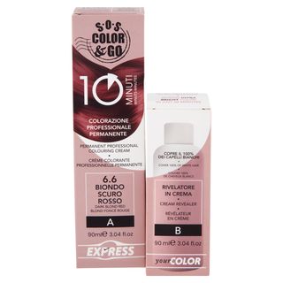 Alama Sos Colorazione Permanente E Rivelatore In Crema 6.6 Rosso 90ml - 000491634