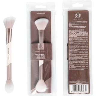 Royal Beauty Duo Pennelli Professionali Rosa Viso Base - 000559136