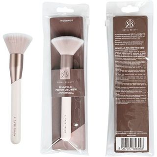 Royal Beauty Pennello Professionale Rosa Polvere Viso New - 000559134