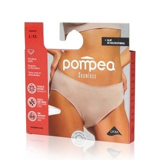 Pompea Slip Seamless Bianco L/xl - 000063337