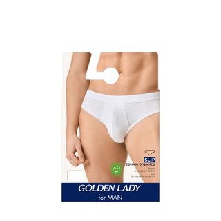 Golden Lady Slip Uomo Bianco Taglia 5-l - 000063488