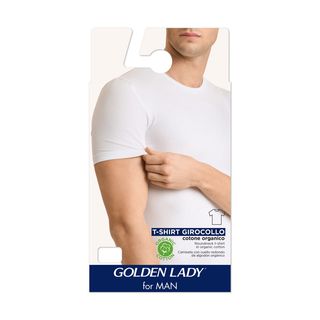 Golden Lady T-shirt Girocollo Bianco Taglia 5-l - 000063504