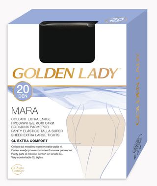 Golden Lady Mara 20 Denari Nero Xl - 000062252