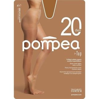 Pompea Collant 20 Denari Top Ambrato 3-m - 000063086