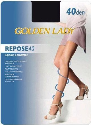 Golden Lady Repose 40 Denari Nero Taglia 4 - 000062154