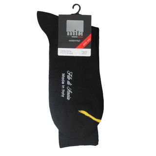 Mita Calza Corta Nero Filo Di Scozia Taglia 42/44 - 000063518