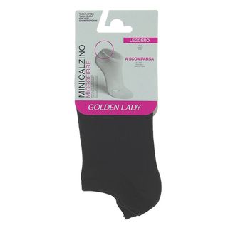 Golden Lady Light Nero Minicalzino - 000062261