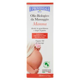 I Provenzali Bio Olio Biologico Da Massaggio Mamma 200 Ml - 000250129