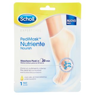 Scholl Pedimask Maschera Piedi Nutriente - Olio Di Macadamia - 000278067