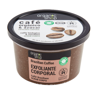 Organic Shop Caffè Biologico E Zucchero Scrub 250 Ml - 000252388