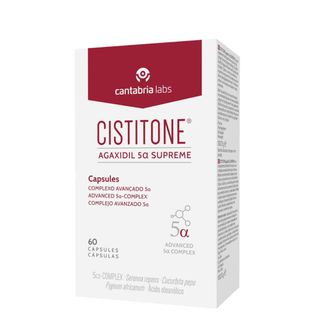Cistitone Agaxidil 5-Alfa Supreme Cápsulas Antiqueda 60un.