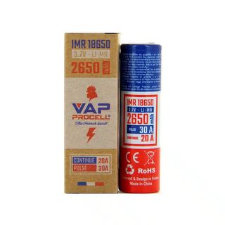 Accu Vap Procell Imr 18650 Power 2650mah