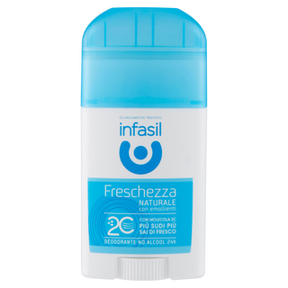 Infasil Freschezza Naturale Deodorante Stick Con Emollienti 40 Ml - 000274295
