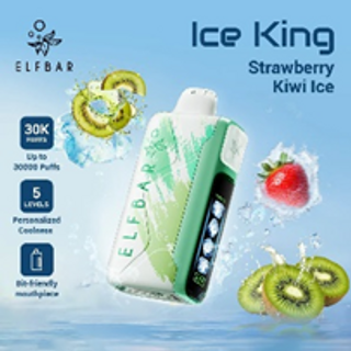 Elfbar Ice King Strawberry Kiwi Ice, 30k Puffs