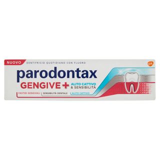 Parodontax Dentifricio Quotidiano Con Fluoro Gengive + Alito Cattivo & Sensibilità 75 Ml - 000265333