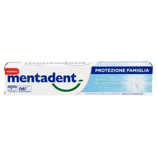 Mentadent Protezione Famiglia Bianco Quotidiano 75 Ml - 000265231