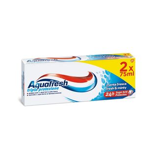 Aquafresh Fresh Mint Dentifricio 75 Ml 2 Pezzi - 000265275