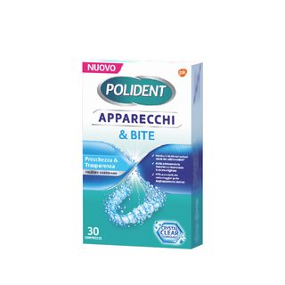 Polident Compresse Apparecchi E Bite 30 Compresse - 000267058