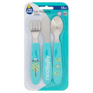 Neo Baby Set Posate Inox 3 Pezzi	- 000576152