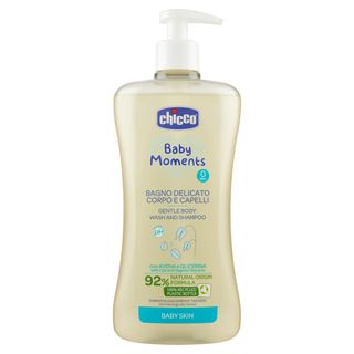 Chicco Baby Moments Bagno Delicato Corpo E Capelli Baby Skin 0m+ 500 Ml - 000600114