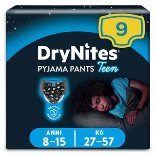Huggies Drynites Mutandine Assorbenti Per Bambino Taglia L (27-57 Kg) 9 Mutandine - 000536445