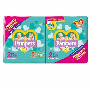 Pampers Baby Dry Duo Mini 48 Pannolini - 000536038