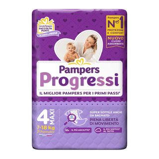 Pampers Progressi Maxi (7-18 Kg) 21 Pannolini - 000536182
